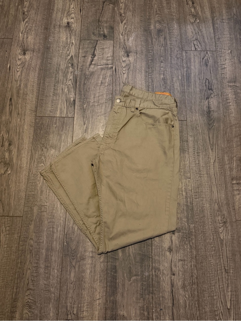 Men's Casual Khaki jeans - relaxed Straight Fit